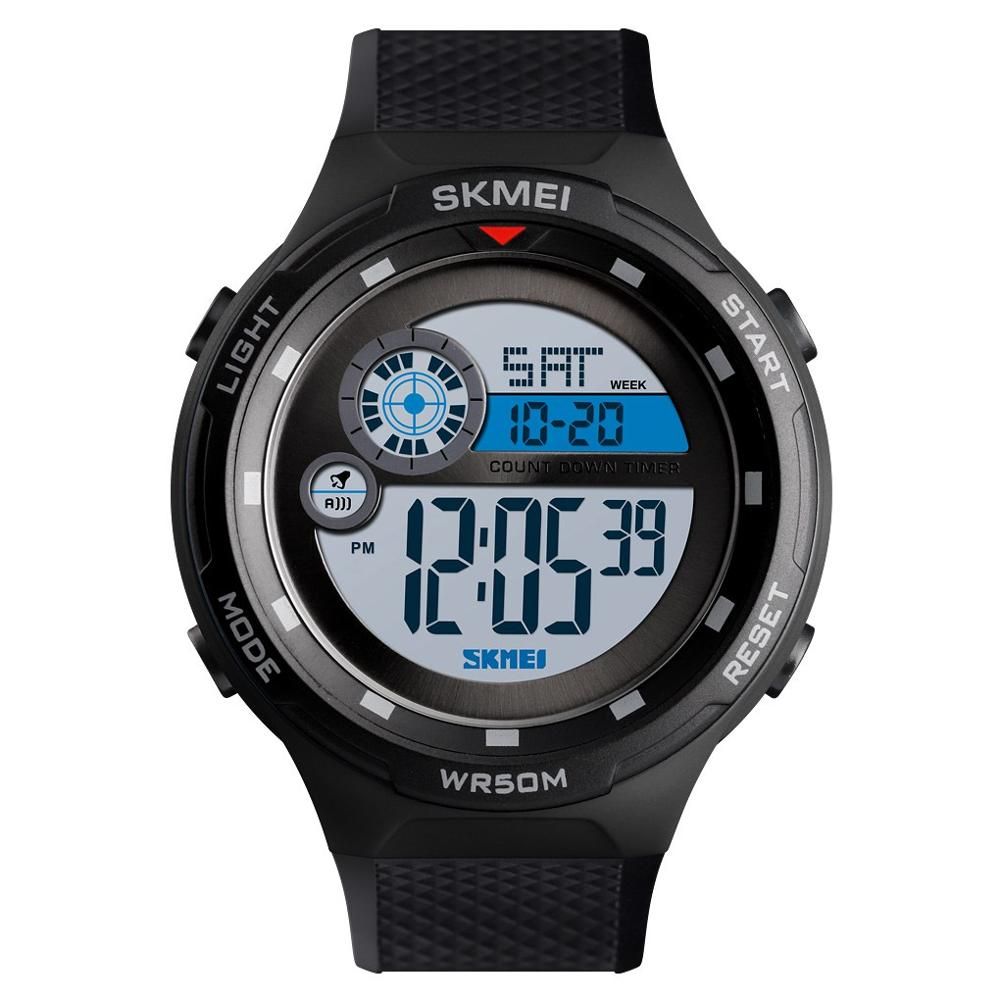 SKMEI Sport Watch Men Digital Watch Fashion Outdoor Sport Waterproof Wristwatches Alarm Clock Digital Watches relogio