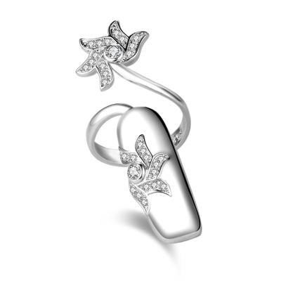 Fashion Creative Nail Ring Sets Silver plated color Finger Rings For Women Party Jewelry Anel Anillos Aneis Bague Jewellery Gift