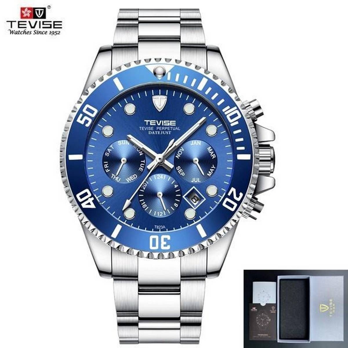 top brand mechanical sports watch with double rotating dial, men's mechanical sports watch, tourbillon, men's watch, fashion watch, automatic watch, business watch, model watch