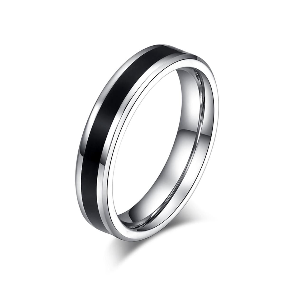Vnox Classic Wedding Rings for Women Men Stainless Steel Couple Jewelry Promise Band Alliance Bijoux