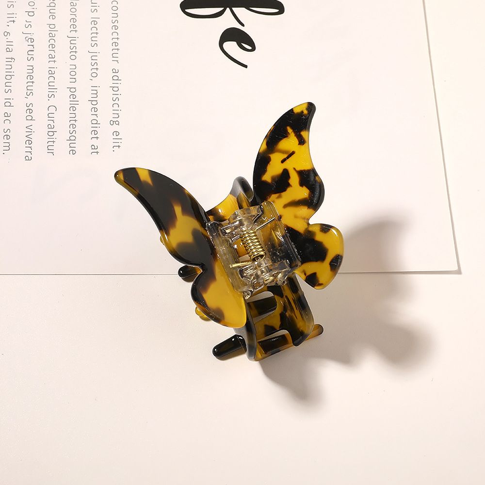 Butterfly Hair Clip Super Fairy Geometric Acrylic Acetate Hairpins Girls Women Hair Claws Clip Hair Accessories Barrettes