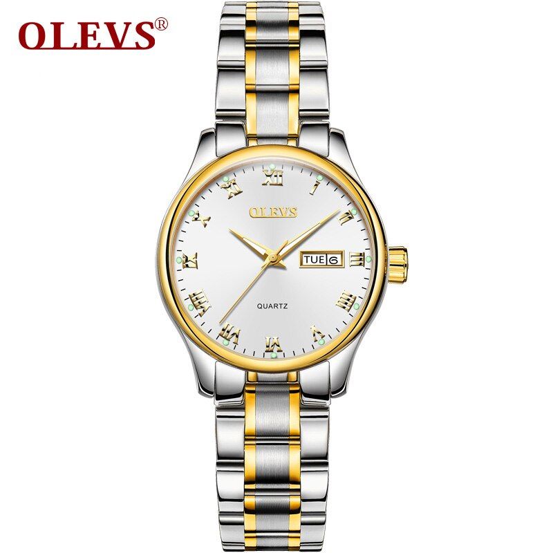 Woman Watch 2020 Brand Luxury Stainless Steel Ladies Watch Date Luminous Quartz Women Watches Leather Lady Waterproof Wristwatch