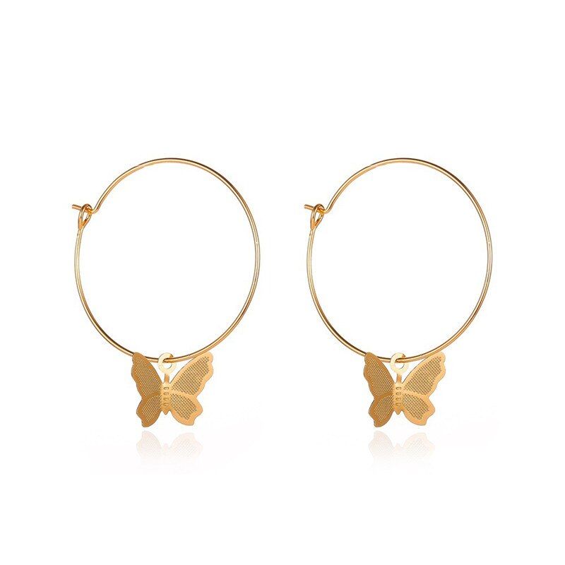 LETAPI 2020 New Fashion Gold Color Butterfly Choker Necklace For Women Statement Collar Female Choker Pendant Necklace Wholesale
