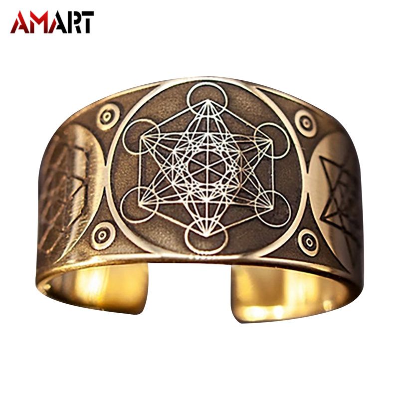 Adjustable Ring Archangel of Metatron Vintage Style for Women/Men Jewelry Gift