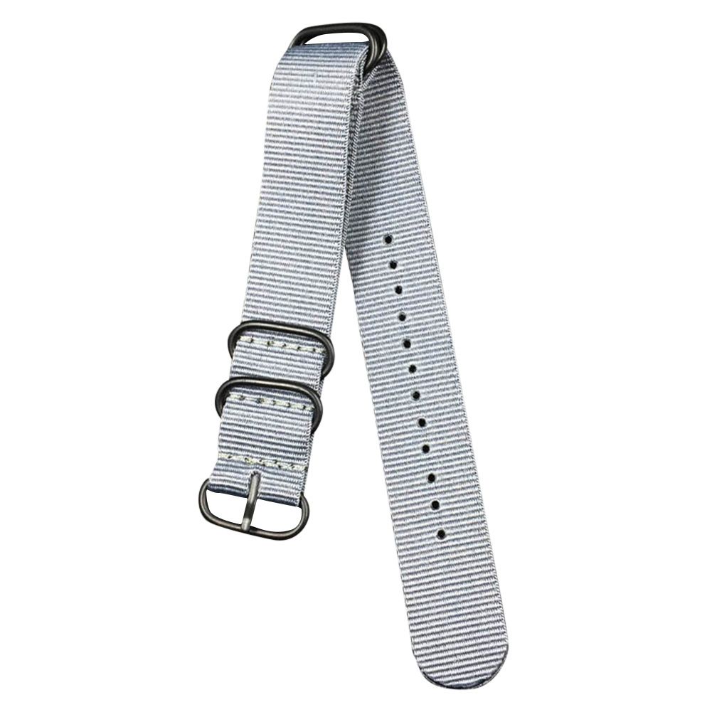 20/22/24mm Replacement Nylon Adjustable Smart Watch Band Wrist Strap Watchband