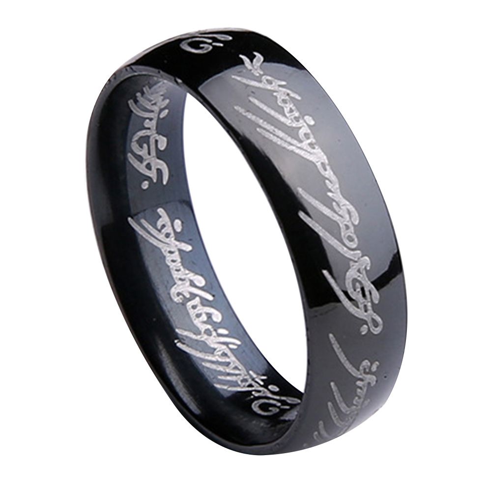 Women Men  Stainless Steel Finger Ring Street Jewelry Accessory Gift