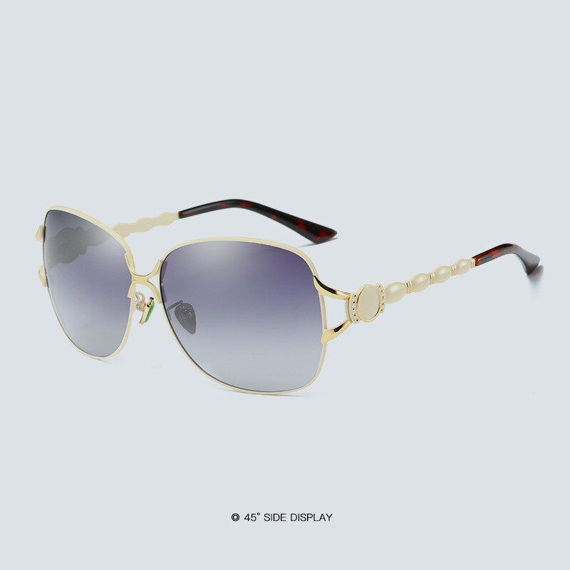 5FENCHI Polarized Women's Sunglasses 2020 Alloy UV400 High Quality Retro Sun Glasses Driving Eyewear For Men/Women