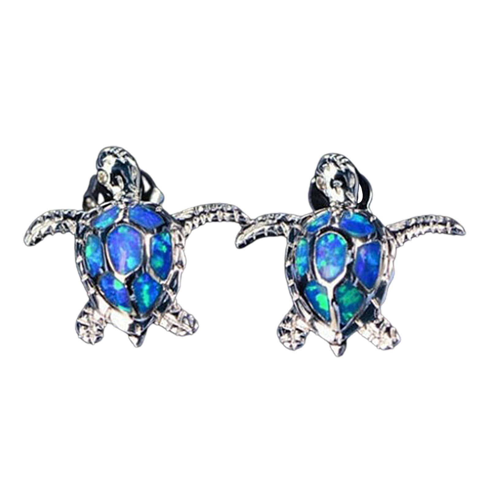 Women Earrings Piercing Creative Small Sea Turtle Ear Studs