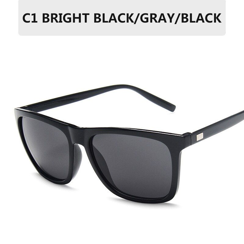 C1Fashion Square Sunglasses men Brand Designer fishing Driving Male Sun Glasses UV400 Protection Shades oculos de sol