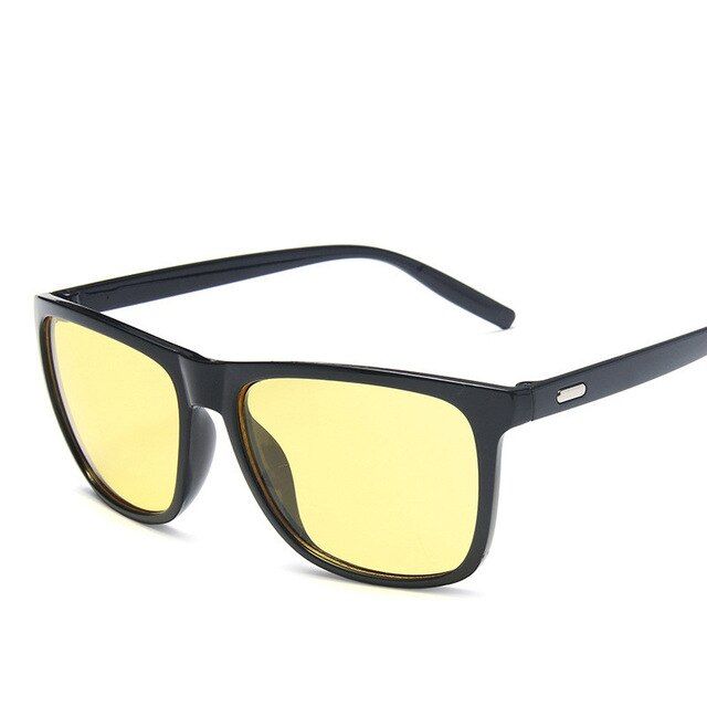 Yellow2021 Driving Square Sunglasses Men Brand Designer Vintage Mirror Sun Glasses For Women UV400 Protection Shades Oculos de sol