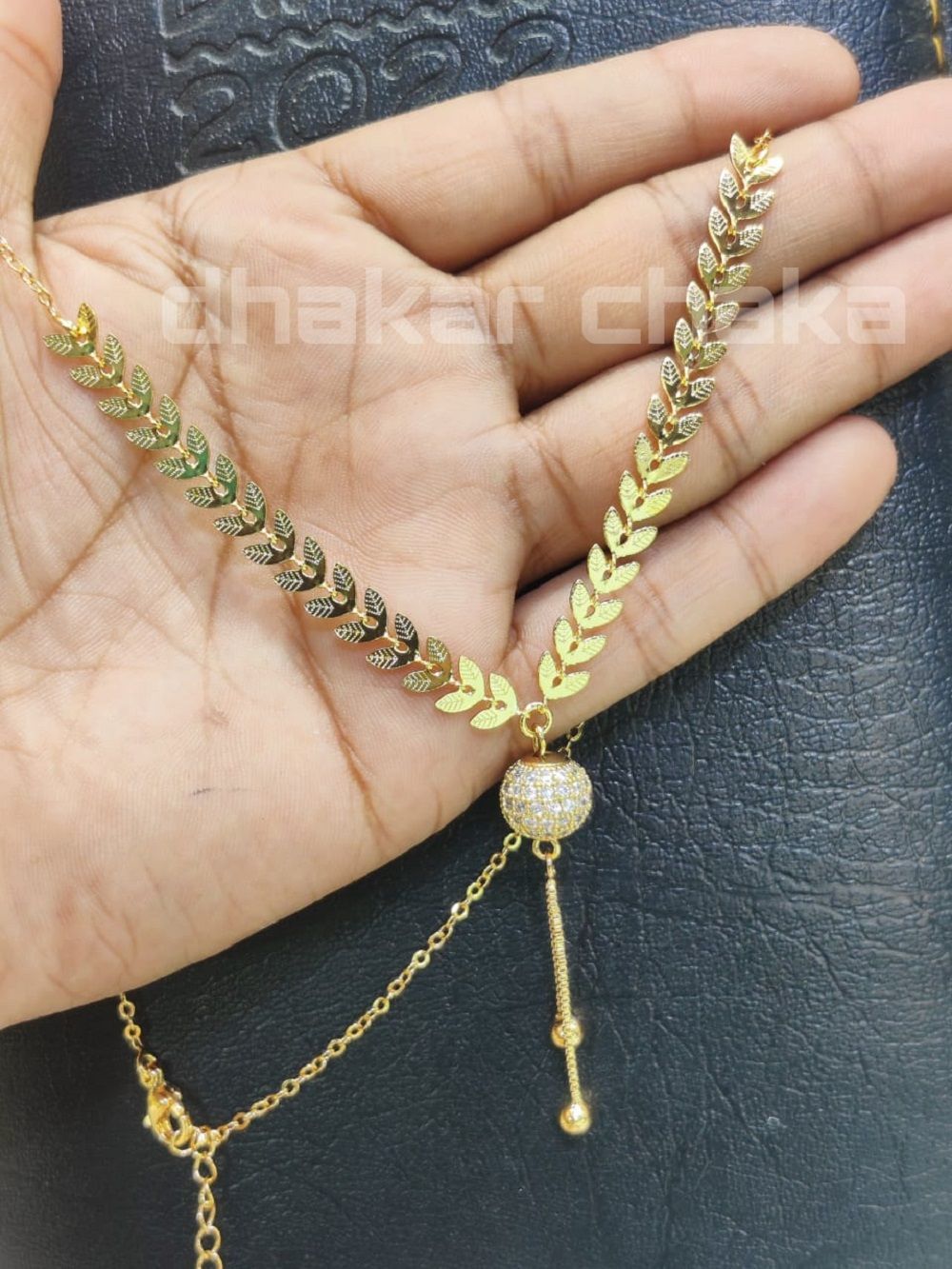 Adjustable Golden Pearl Necklace for Women - Necklace for Girls - Korean Style New Necklace for Girls