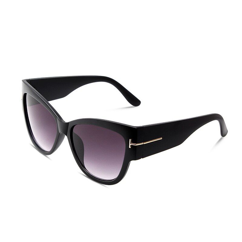 C1WGYG Women's Big Sunglasses Gradient Sunglasses Tom Fashion Brand Designer Cat Eye Lady Sunglasses Female Sunglasses