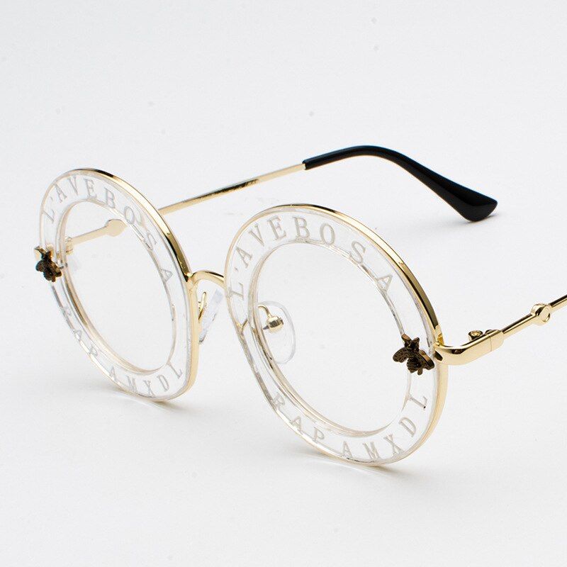 13Retro round sunglasses ladies 2019 brand designer Bee Vintage sunglasses UV400 ladies luxury Oculos De Sol Gafas