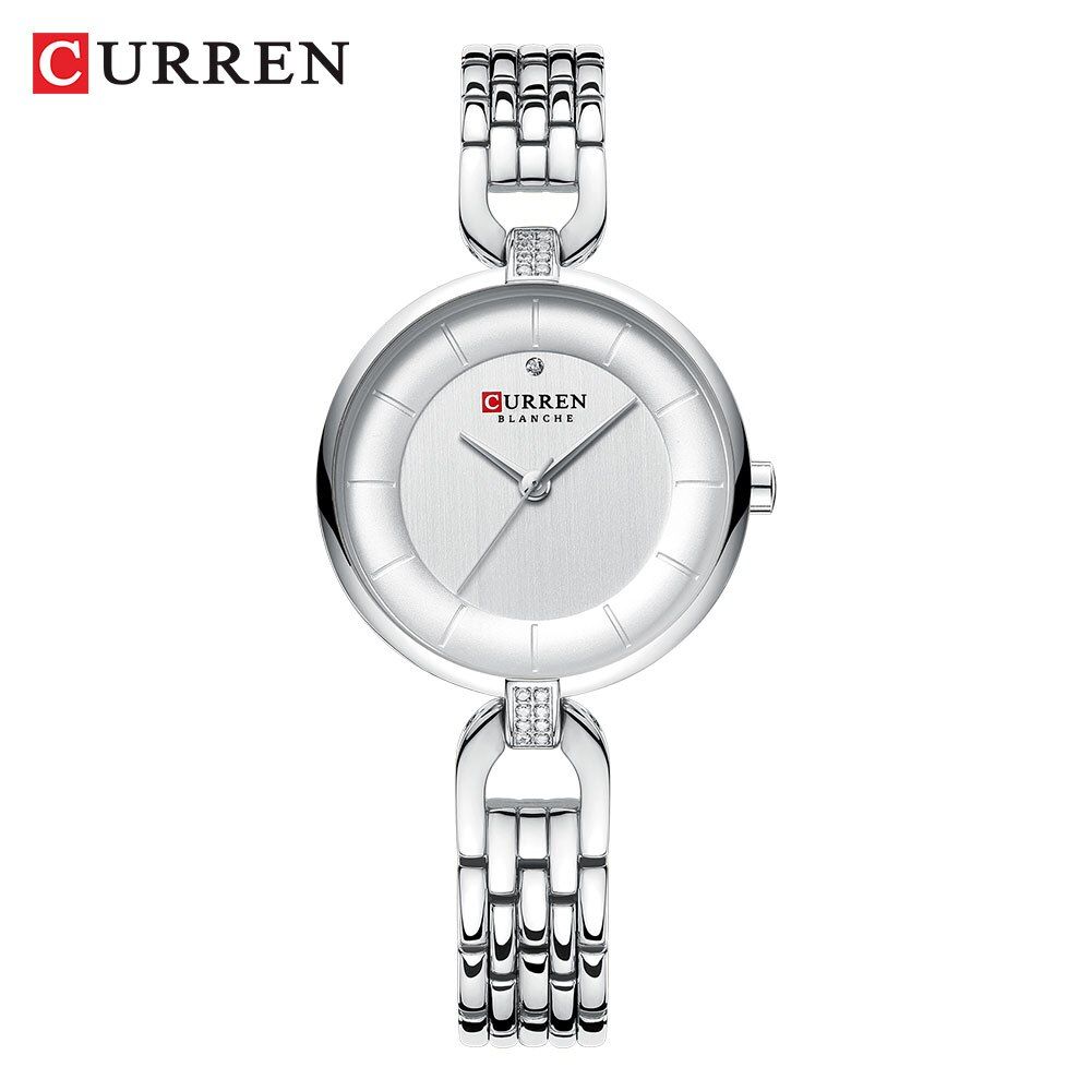 CURREN 9052 Rose Watches Women  Luxury Simple Quartz Wrist Watch Women Watch Style Stainless Steel Band Clock 2019【With Box】