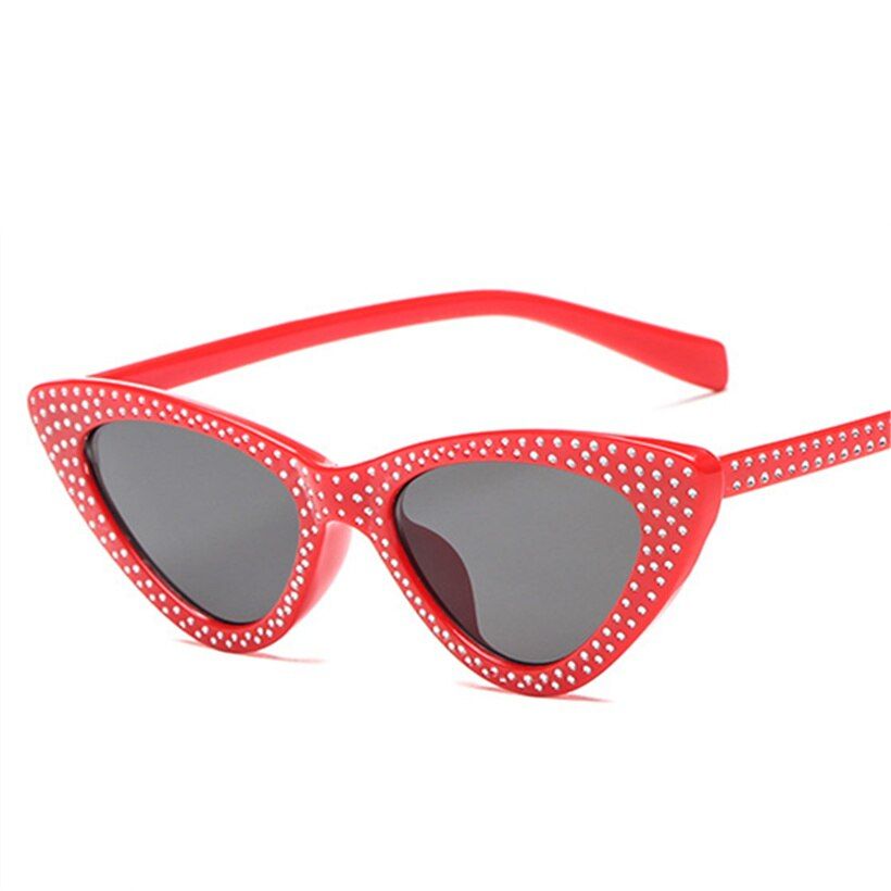 RedImwete Glasses Cat Eye Sunglasses Women Retro Luxury Brand Designer Sun Glasses Female Triangle Eyeglasses UV400