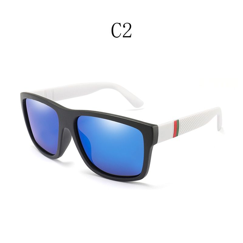 Polaroid Sunglasses Uni Square Vintage Sun Glasses Famous  Sunglases Polarized Sunglasses Retro Feminino for Women Men-7-KP1055-C2-Other