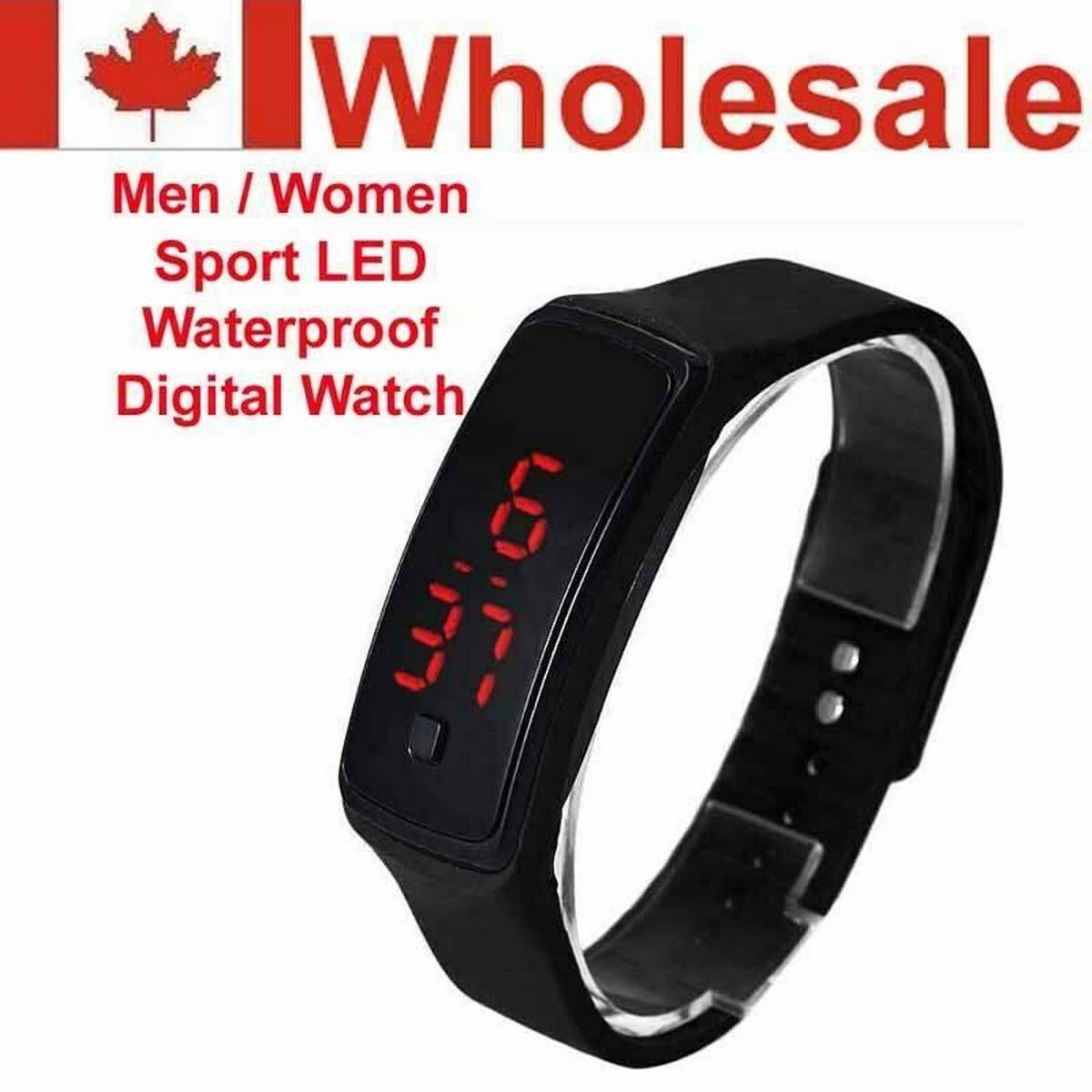 Digital Waterproof Silicone Sports Watch