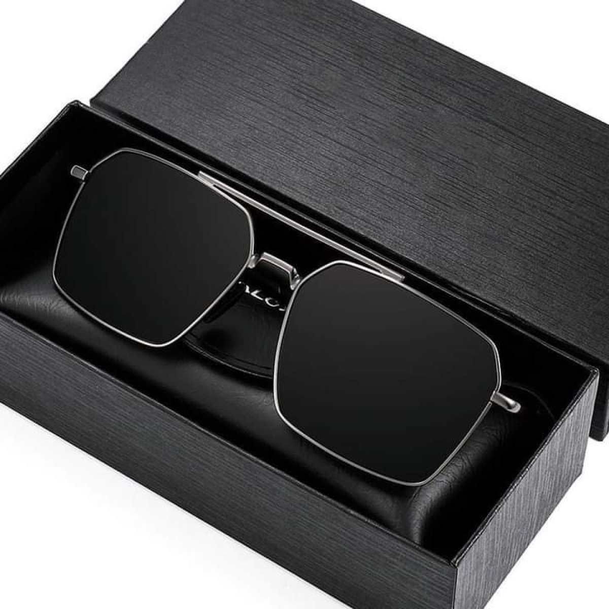 Anti-reflective UV400 Squre sunglass for man - Thug Life Sunglass