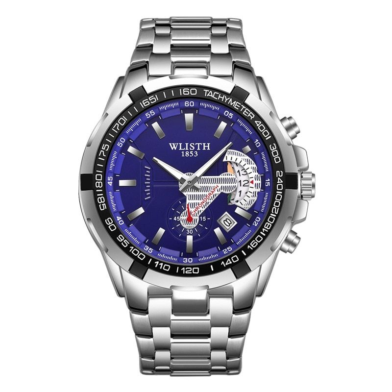 WLISTH 928 Men Wristwatch Fashion Waterproof Sport Watch Casual Business Quartz Watch