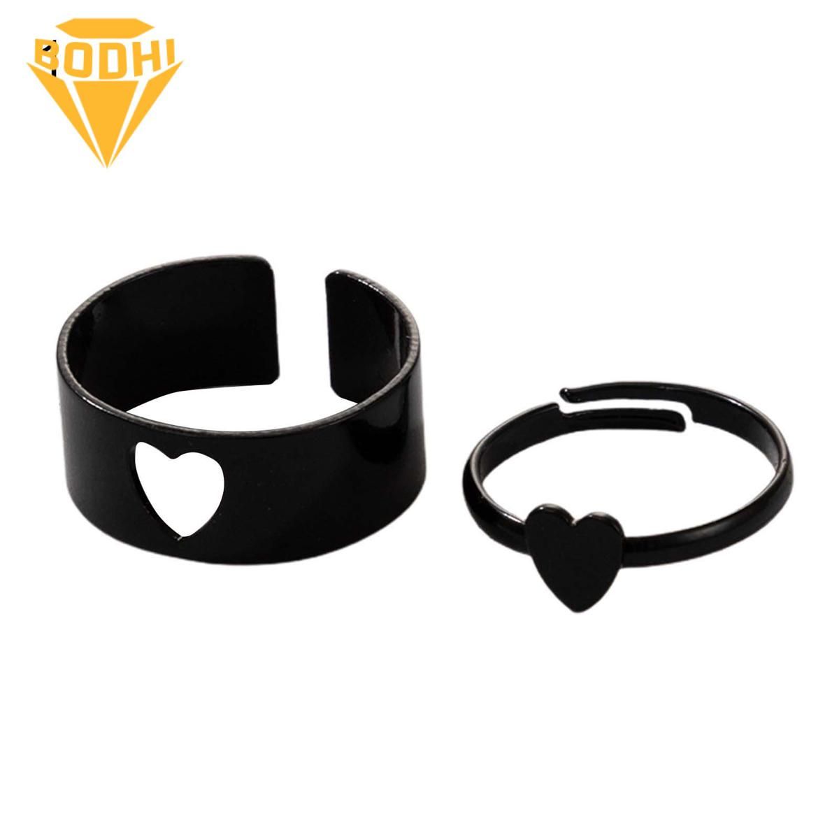 Couple Rings Heart/Moon/Star/Dolphin Shape Fashion Couple Unisex Rings