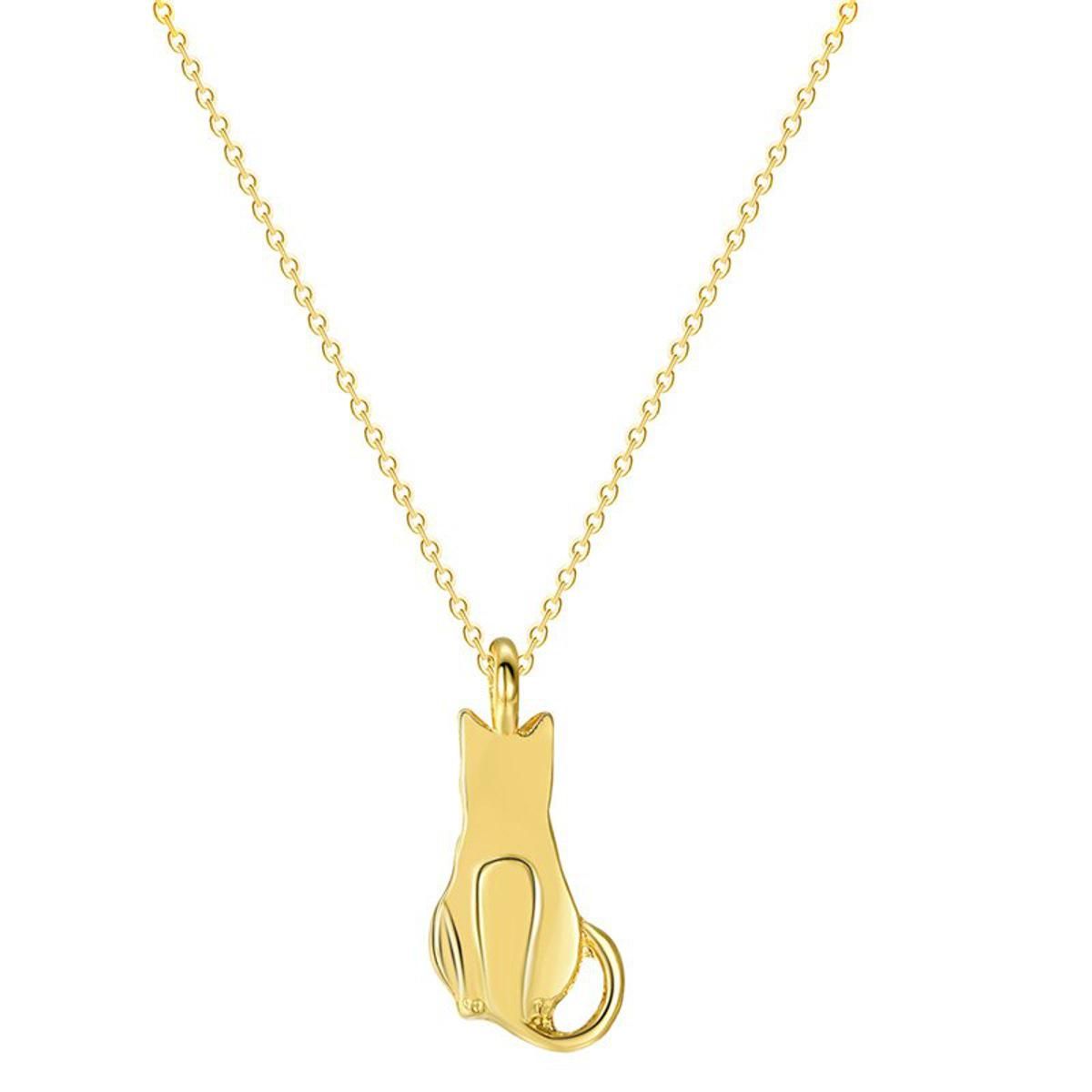 QIAMNI Unique Cute Animal Origami Flamingo Pendant Necklace Party Birthday Jewelry Stainless Steel Lovers Gift Bijoux Femme