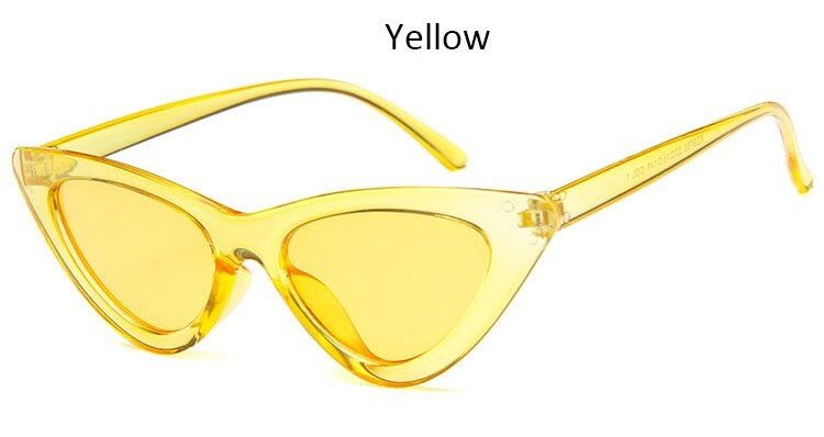 Yellow Yellowsun glasses for women 2019 Leopard Cat eye women sunglasses classic Vintage Black Ladies eyewear