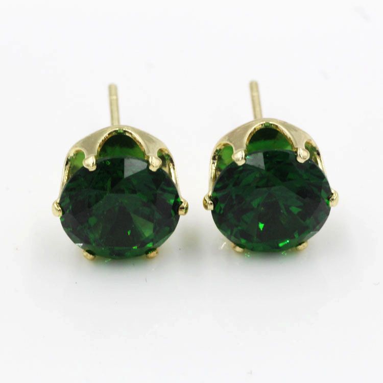 E0110 Korean Style Stud Earrings Creative Imitation Zircon Stud Earrings Women's Jewelry for gilrs for women low price