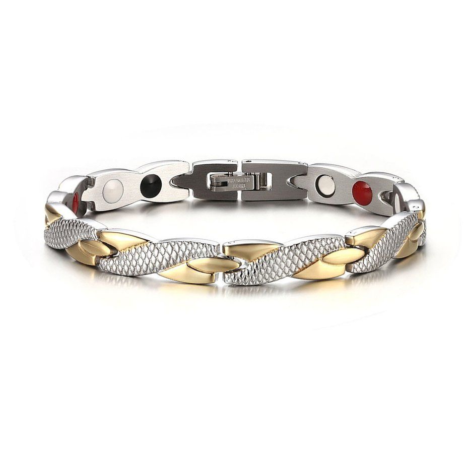 Fashionable Twisted Healthy Magnetic Bracelet Therapy Magnets Bracelets