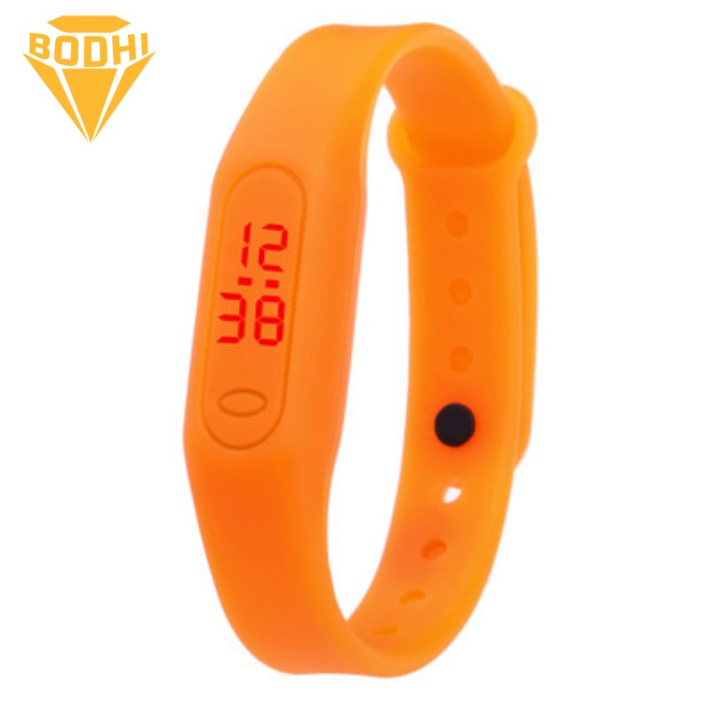 BODHI Fashion Children LED Digital Display Adjustable Strap Electronic Wrist Watch