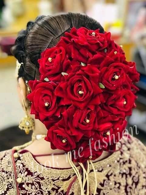 Artificial Flower Jewellery 1 Part-2 Pcs Bracelets Adjust With Finger Ring Bridal/Holud/Boishakh Fashion For Women
