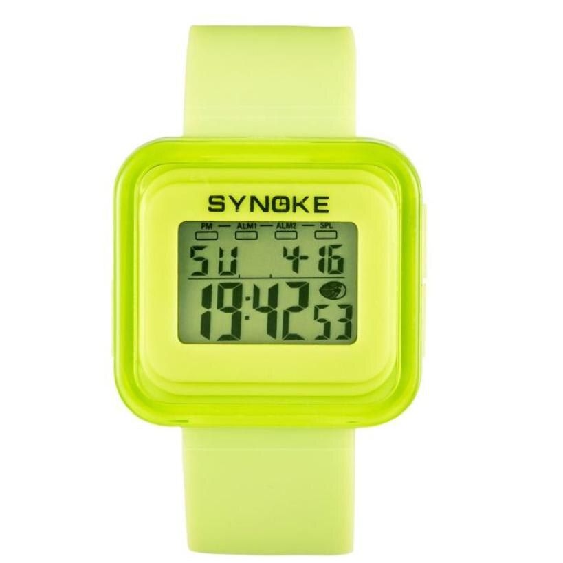 SYNOKE Children Digital Watch Sports Waterproof Alarm Clock Students Digital Watches LED Display Kids Watch Boys Girls Gift