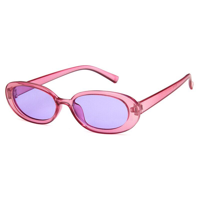 C8Cow Black Spots Printing Sunglasses Women 2019 Fashion Small Shapes Oval Sun Glasses UV400 Shades Tiny Eyewear gafas de sol