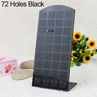 24/48/72 Holes Plastic Jewelry Earrings Organizer Holder Display Stand Rk