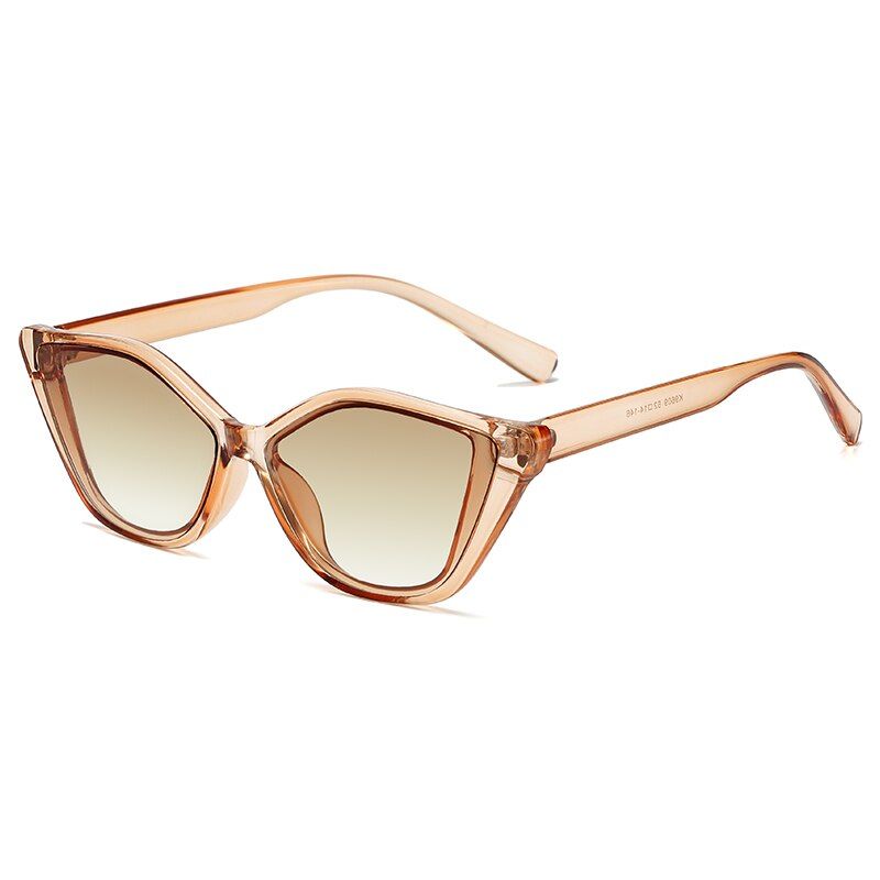 2New Fashion Women Cat Eye Sunglasses Brand Design Lady Cateye glasses UV400 Luxury Sunglass Shades Oculos de sol