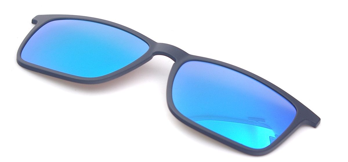 BlueSquare Magnetic Clip On With Polarized Lenses Mirror Reflection For 5512