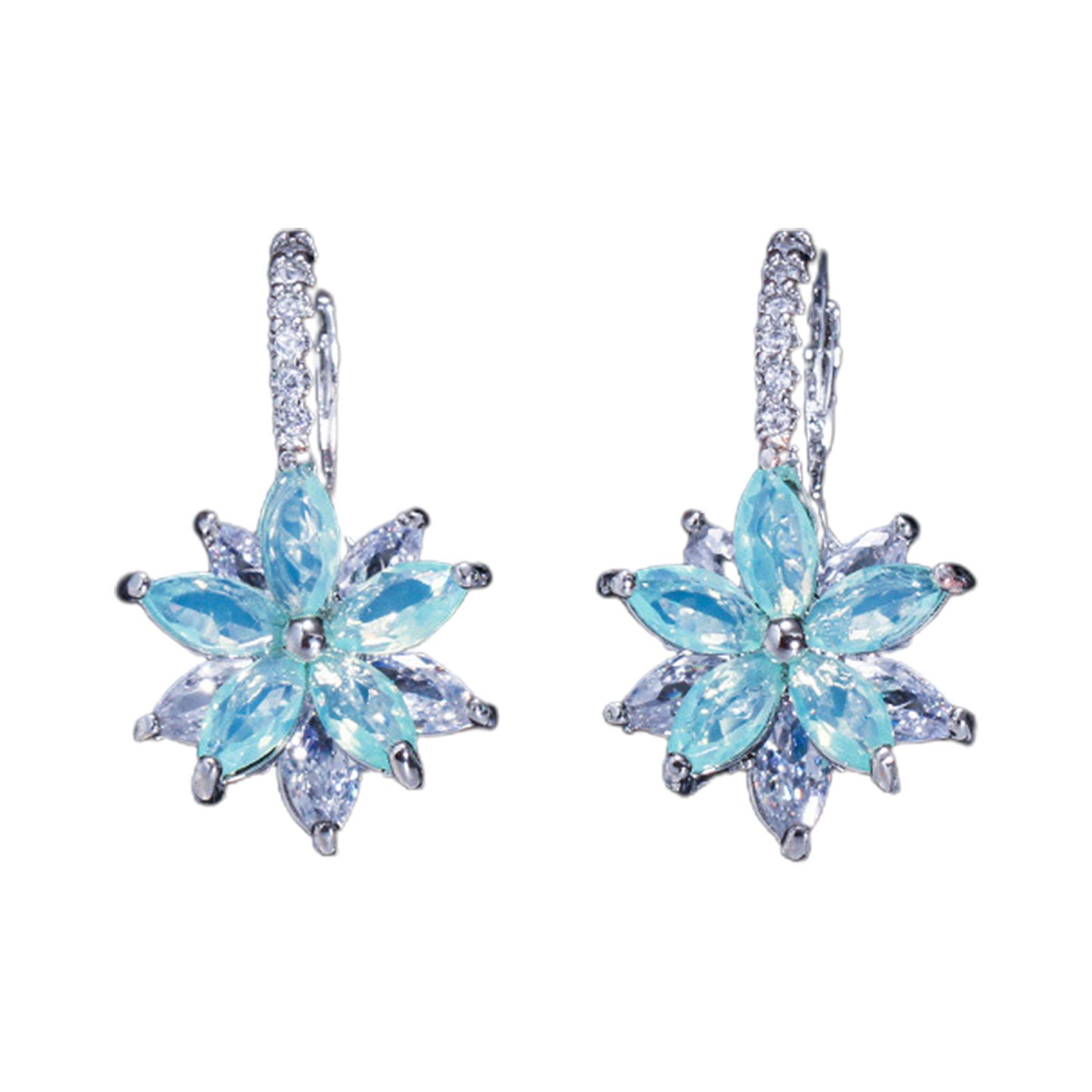 Ear Clasp Earrings Delicate Exquisite Bright Luster Earrings
