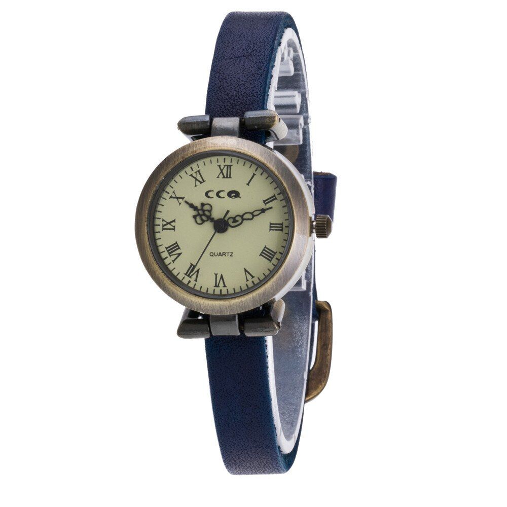 Classic White Women Watches Simple Big Dial Quartz Watch Ladies Leather Waterproof Dress Wristwatch 2018 Clock Relogio Feminino