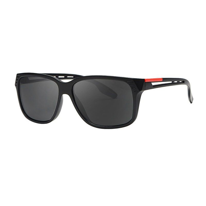 Black RedHUHAITANG Luxury Brand Oversized Square Sunglases Men Designer Hollow Sunglasses Women 2021 Outdoor Goggle Sun Glasses For Mens