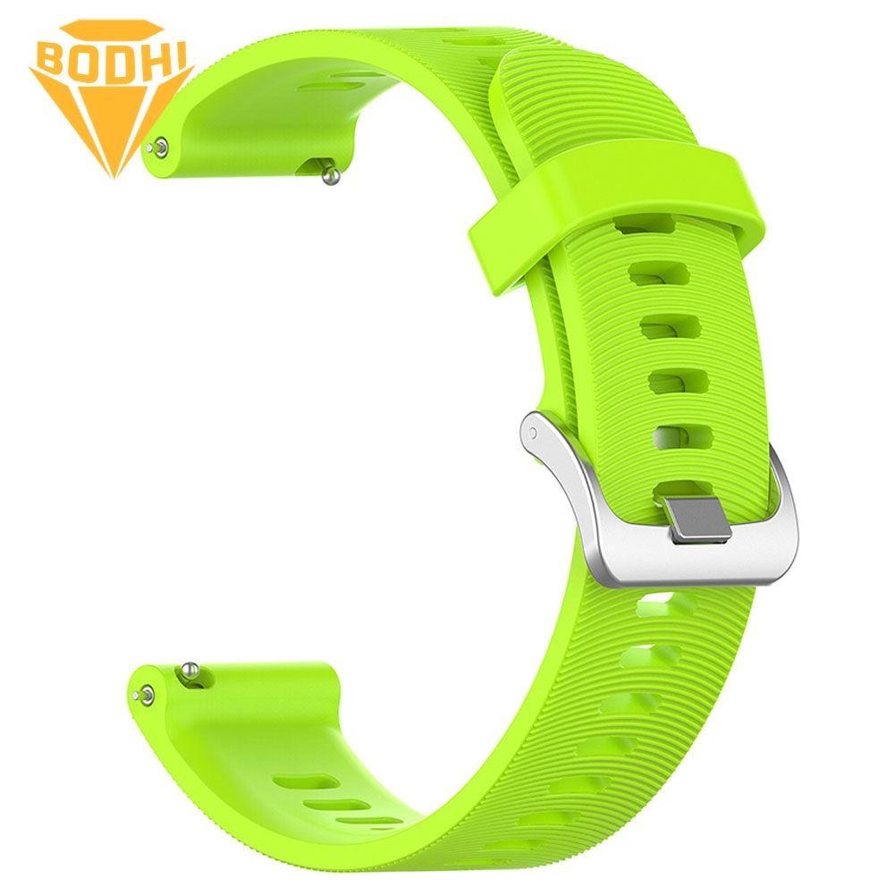 BODHI 20mm Silicone Smart Watch Band Strap Replacement for  Forerunner 245M/245