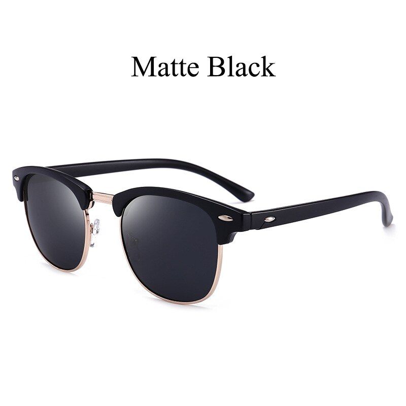 6SIMPRECT Retro Polarized Sunglasses Men 2021 UV400Square HD Mirror Sun Glasses Vintage Lunette De Soleil Homme