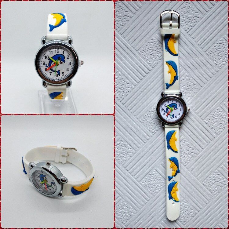 relojes fashion kids digital watch boys Cartoon Blue ocean whale Children Watches girls clcok child Casual Quartz Wristwatches