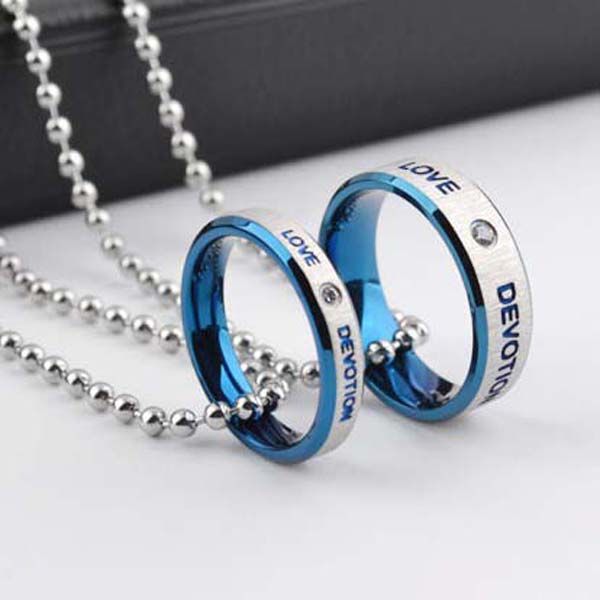 Couple Wedding Chain Love Devotion-2pc