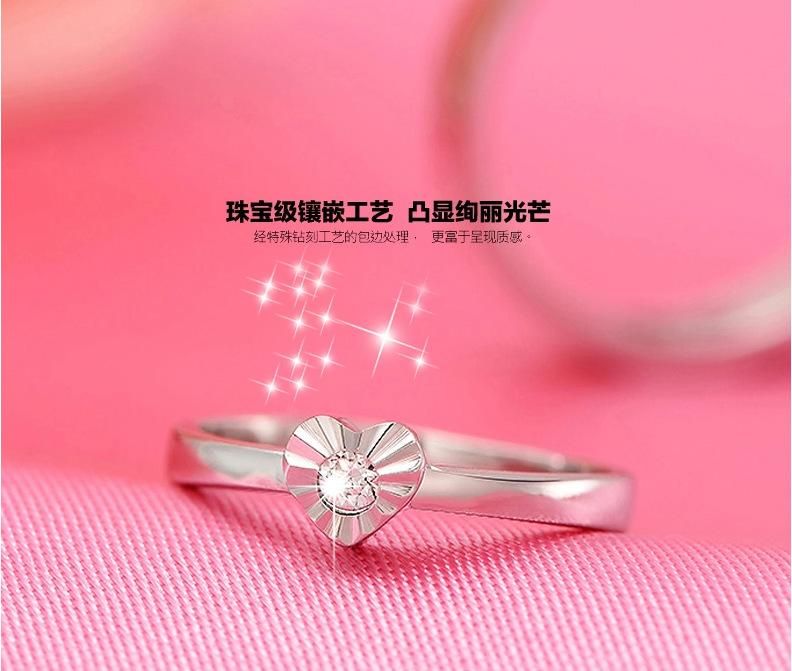 Crystal cz Stone Wedding Engagement Rings for Women