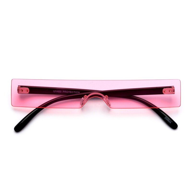 1JASPEER Rectangle Sunglasses Women 2019 Fashion Luxury Brand Designer Red Clear Small Lens Personality Sun Glasses Shades UV400