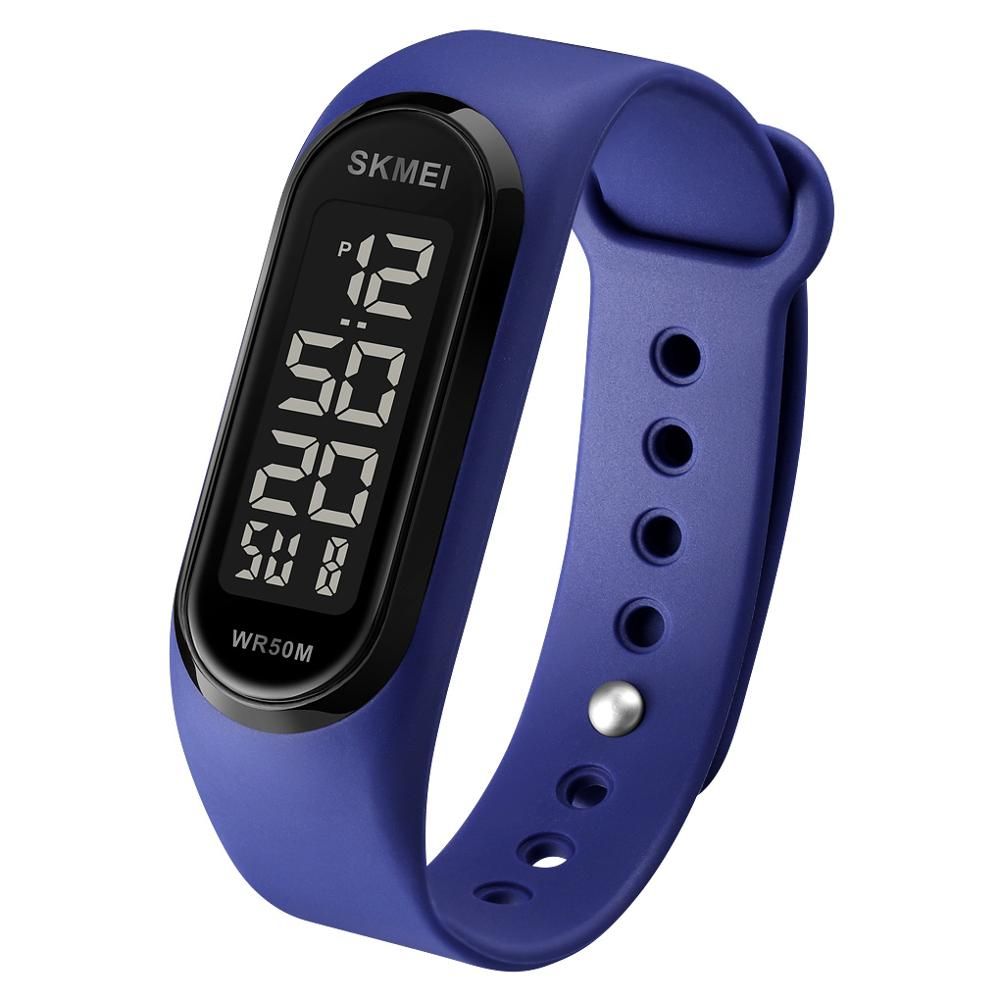 SKMEI Led Sports Watches Women Silicone Electronic Digital Watch Student Wrist Bracelet for Boy and Girl Wristband for Men Women