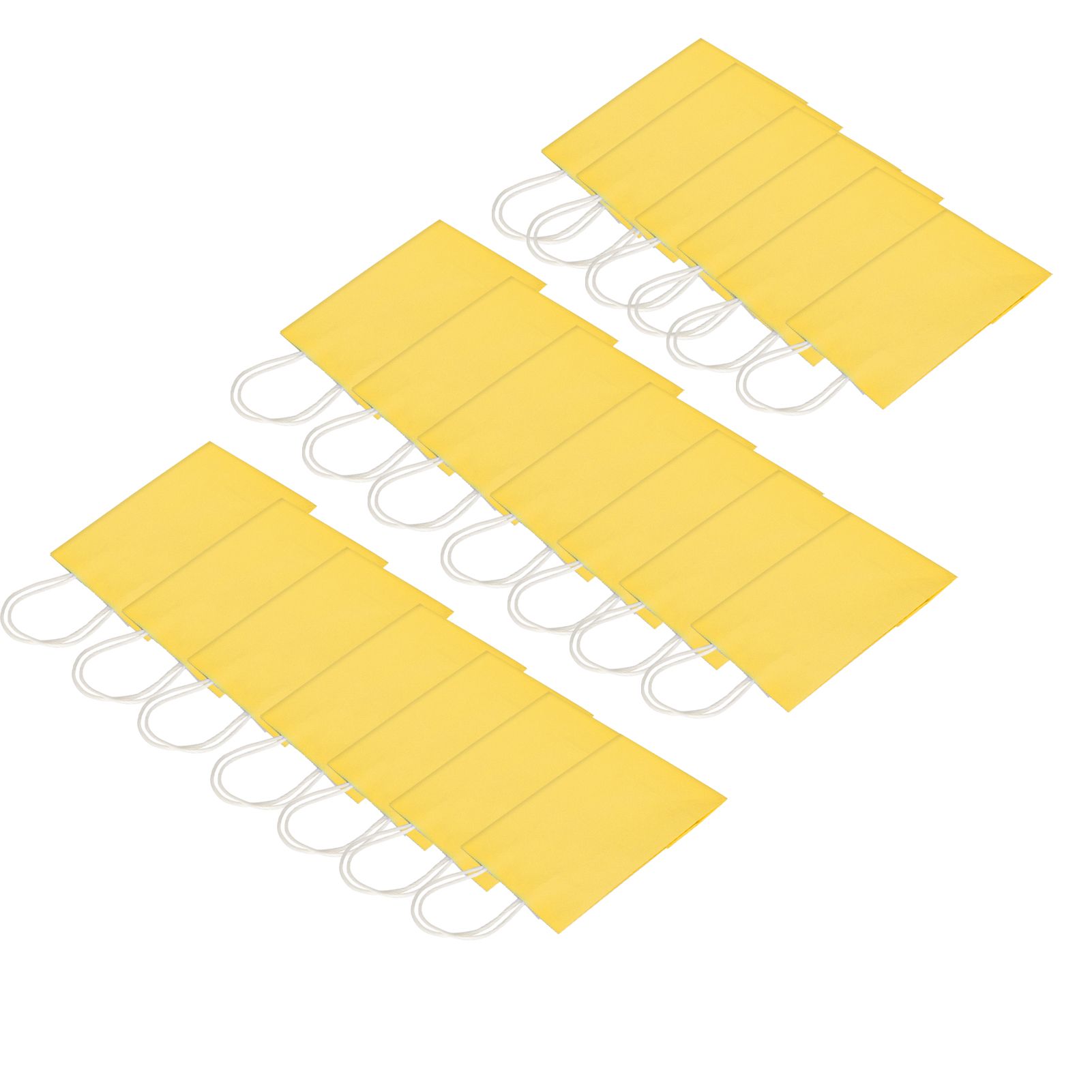 20pcs/Set Kraft Paper Bag Packaging Gift Party Favor Treat With Hand HOT