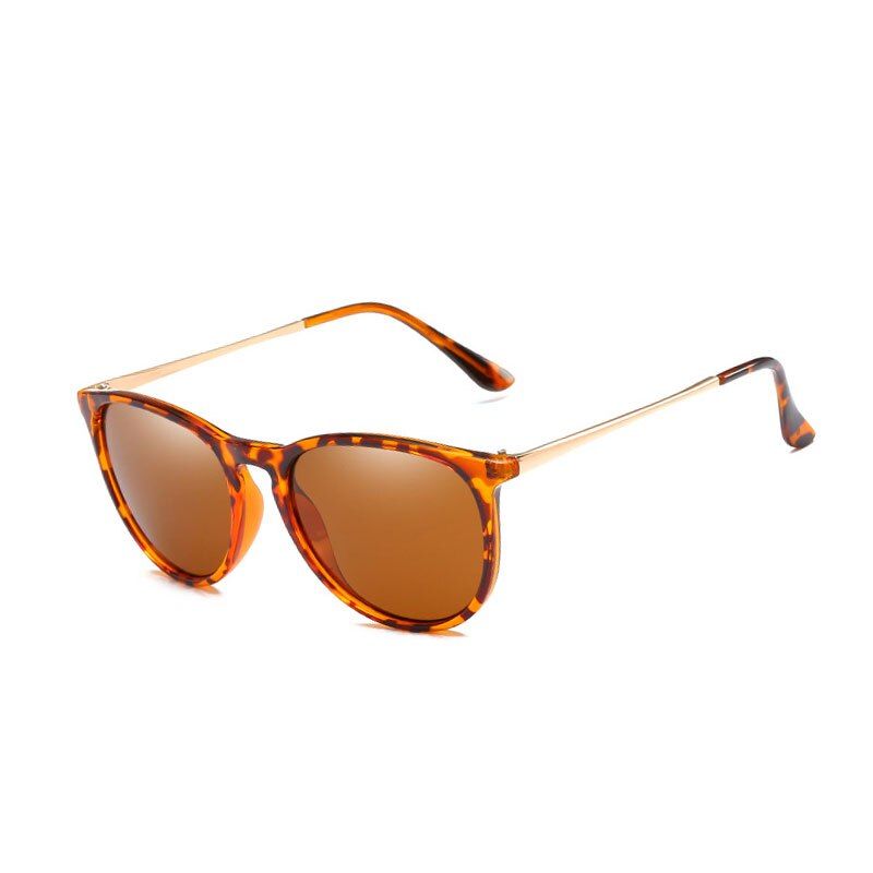 LeopardHUHAITANG Vintage Classic Sunglasses Men Vintage Cat Eye Sunglases For Women Luxury Brand MensDesigner Sun Glasses