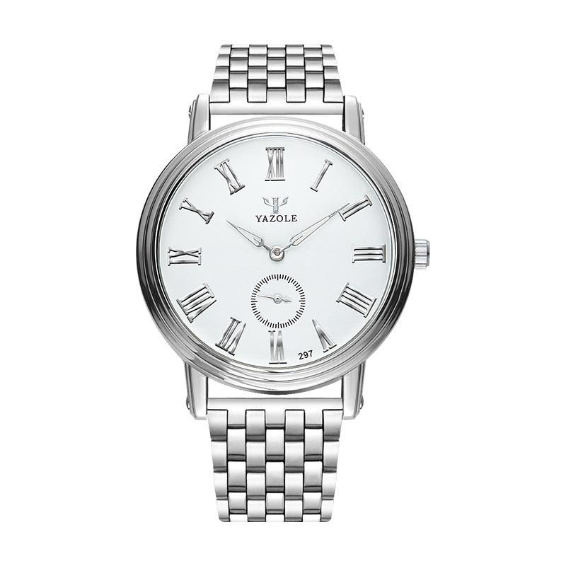 Small Second Hand Two-Pin Semi-Business Ultra-Thin Watch