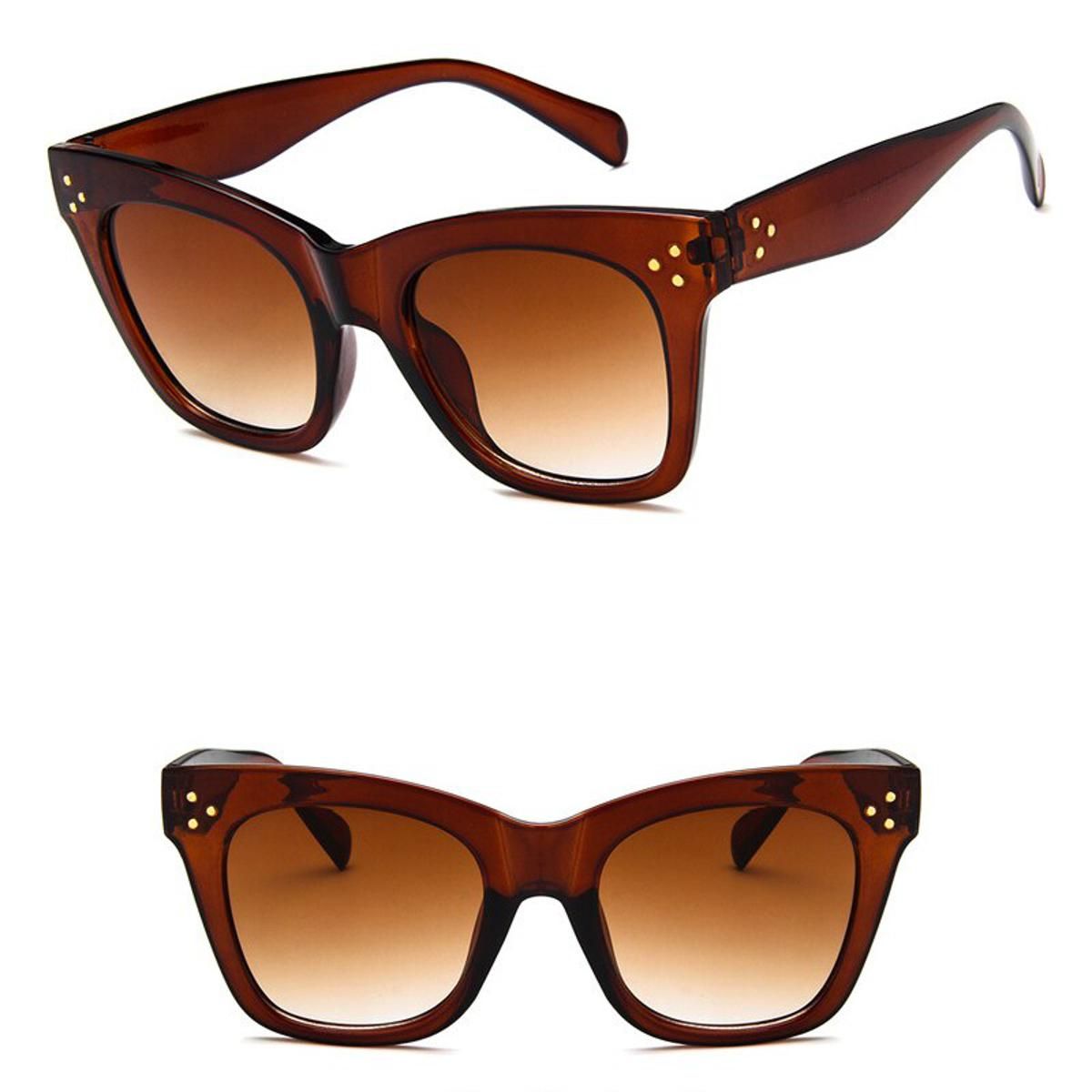 A4Vintage Classic Squre Sunglasses Women Cool Oversized Gradient Sun Glasses Female Ladies Luxury Designer Party Eyewear UV400