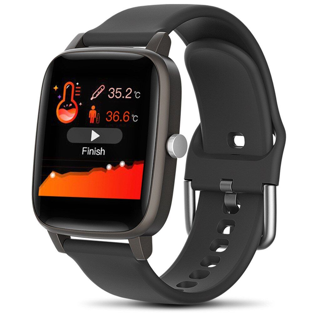 T98 temperature intelligent blood pressure heart rate monitor watches sports intelligent meter step waterproof watch